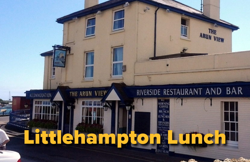 Littlehampton Lunch February 2025 at Arun View Inn