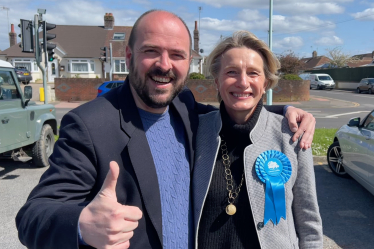 Richard Holden with Alison Griffiths